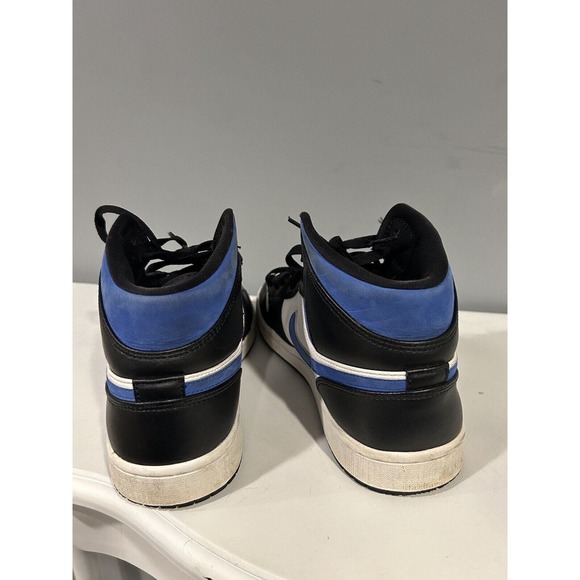 Nike Air Jordan 1 Mid Racer Blue Sz- 10.5 Pre-owned 554724-140 - Picture 8 of 9